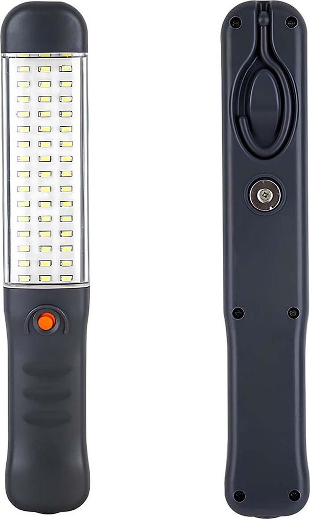 Avizar, Arbeitslampe LED 5W 3600 mAh mit Haken, Schwarz