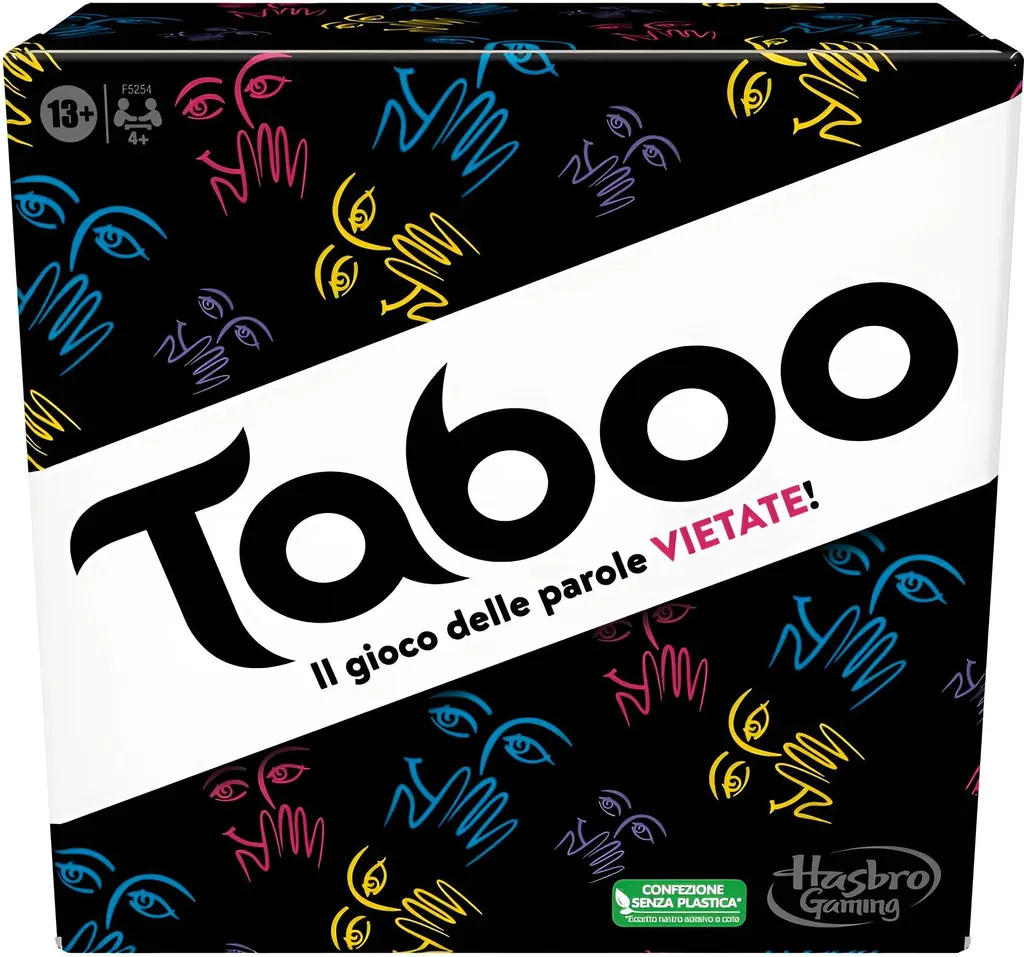 Taboo Hasbro Jeu de Cartes avec Buzzer pour Soirée Festive et Fun