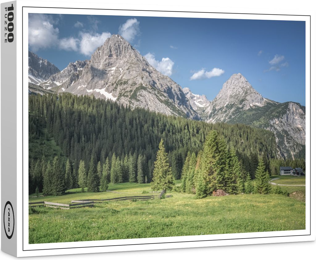 raxxa Premium-Puzzle "Ehrwlader Alm", 1000 Teile