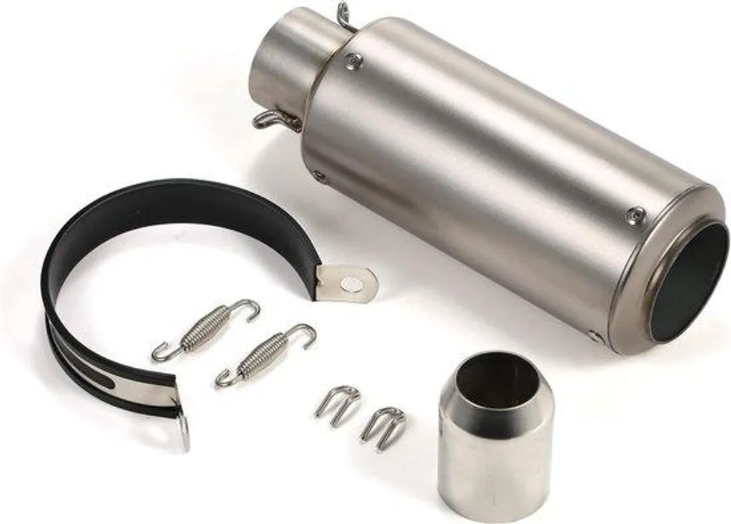 Protection d'échappement moto 38-51 mm silencieux inox pour le touring