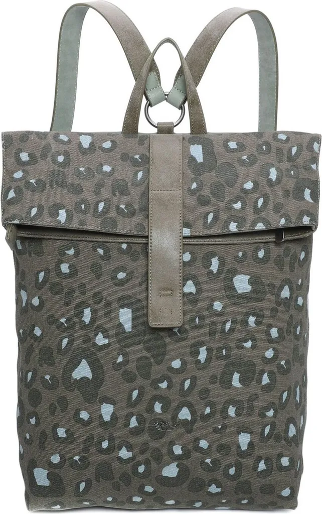 Sac à dos Urbain Fritzi aus Preußen Izzy03 Vert Imprimé Jungle Leo