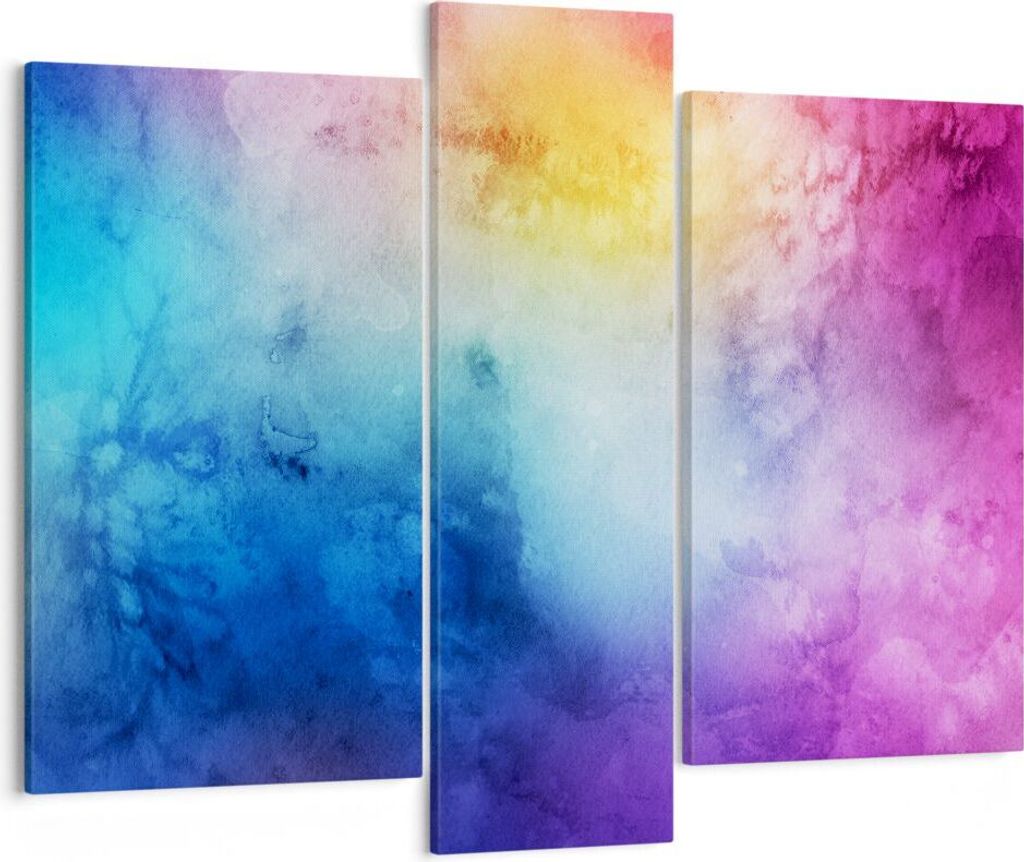 Bild auf Leinwand - Leinwandbild - Abstraktion modern - 95x80cm - Wand Bild - Wanddeko - Wandbilder - Leinwanddruck - Bilder - Kunstdruck - Wanddek...