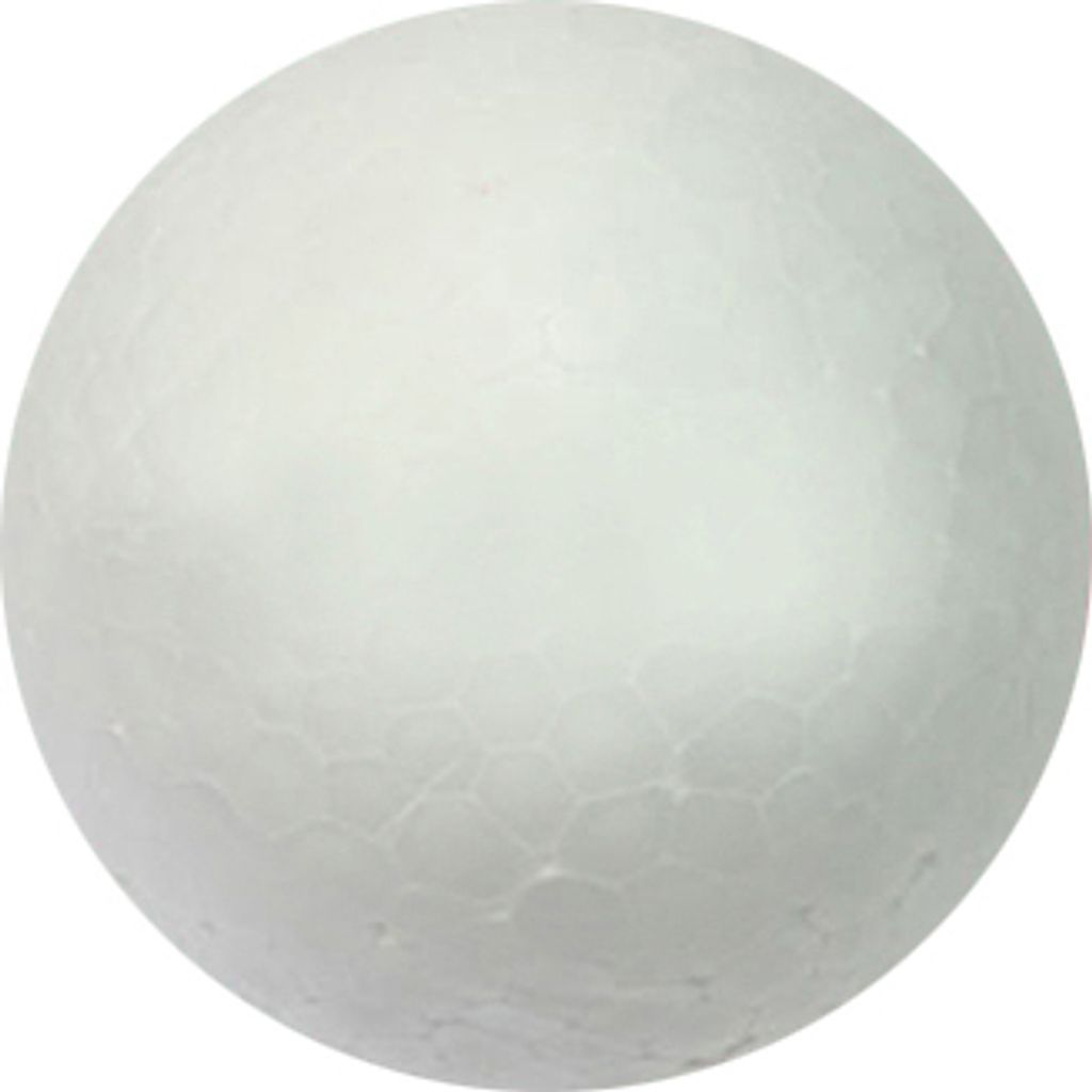 10 PCs 50 mm 60 mm Styropor Creative DIY Craft White Foam Ball Sphären Origination-Größen:6 cm
