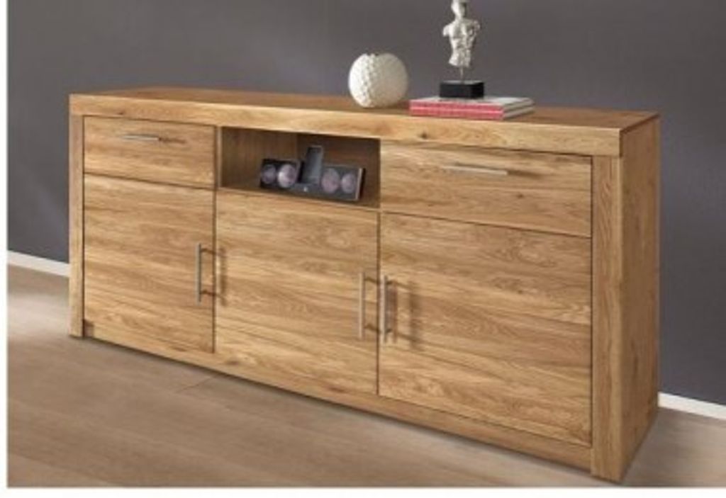 Anrichte Kommode Sideboard wildeiche teilmassiv, geölt