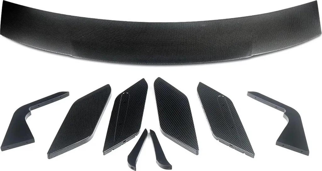Spoiler Arrière Look Carbone - Accessoire Sport pour BMW M3 G80 et Corvette