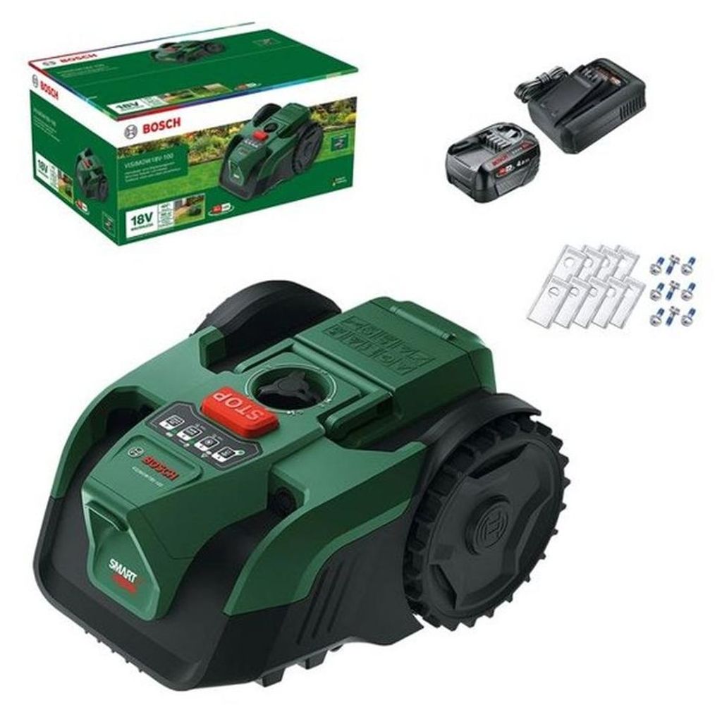 Tondeuse à gazon robot autonome - Bosch - VISIMOW18V-100 - Image du produit 
