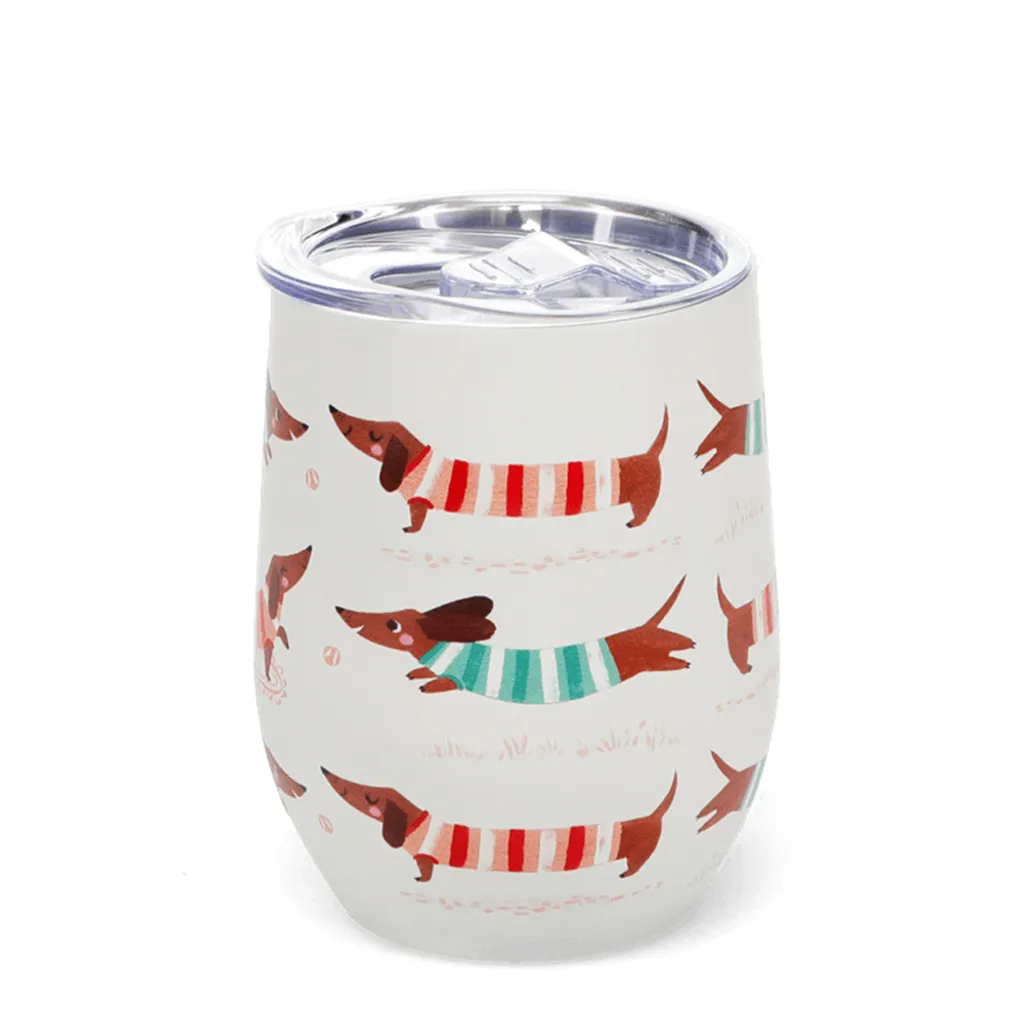 Design Tazza Termica Bassotto 3D Rilievo 350 ml - Edizione Speciale