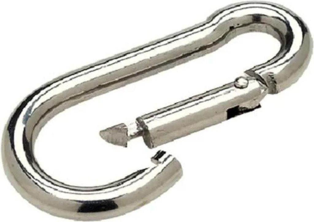 Seachoice Sicherheitskarabiner Silber 102 x 9.5 mm Silber 102 x 9.5 mm
