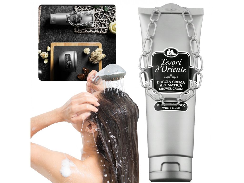 Tesori d'Oriente sprchový gel bílé pižmo 250 ml x1 Obrázek produktu 
