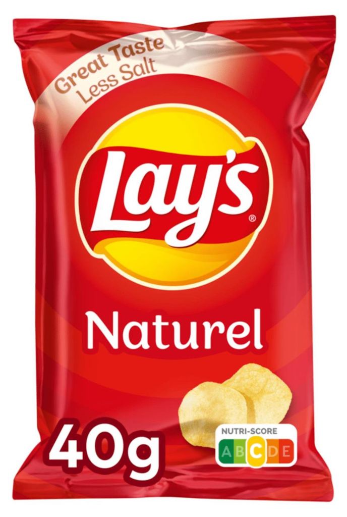 Lay's - Chips Naturel Bag 40gr | 20 pezzi Immagine del prodotto 