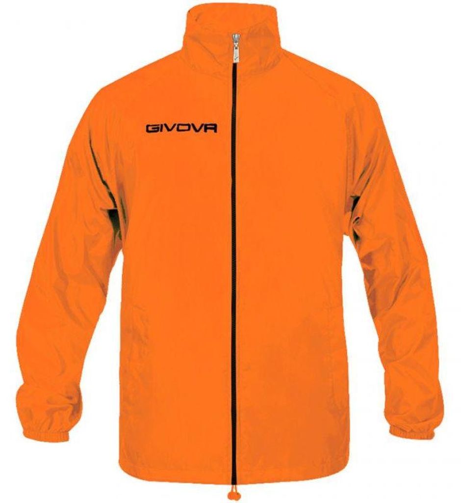 Givova - "Rain Basico" Jacke für Herren MR228 (XXS) (Orange)