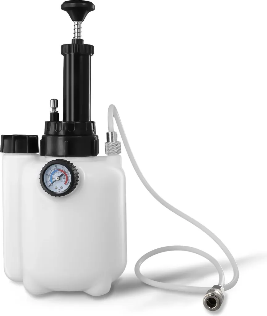 Outil Purge de Frein Voiture à Pression 3L + Aspirateur 1L Couvercle 85mm