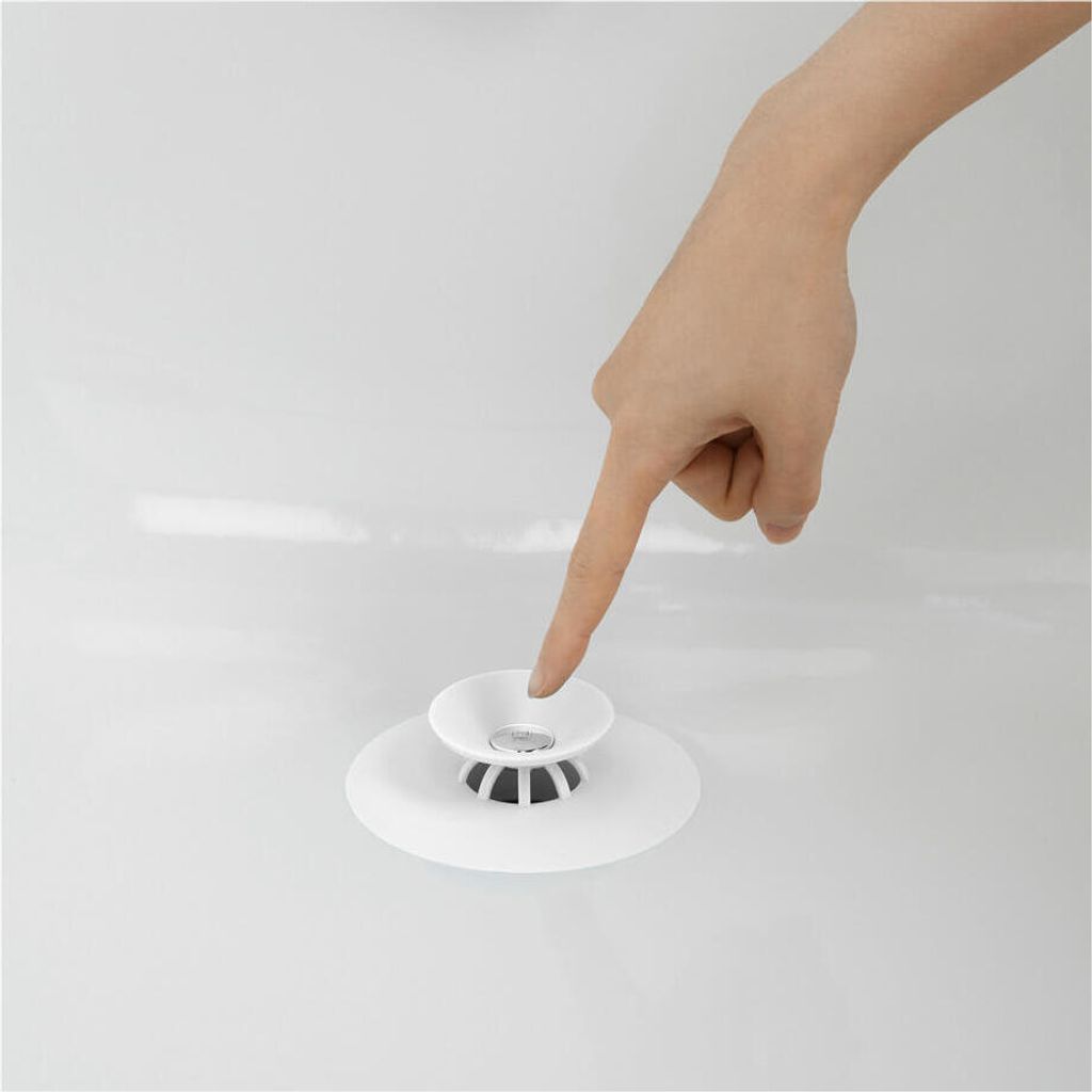 023464-660 - Flex Badewannenstöpsel und Haarsieb, Silikon, Produktbild 9