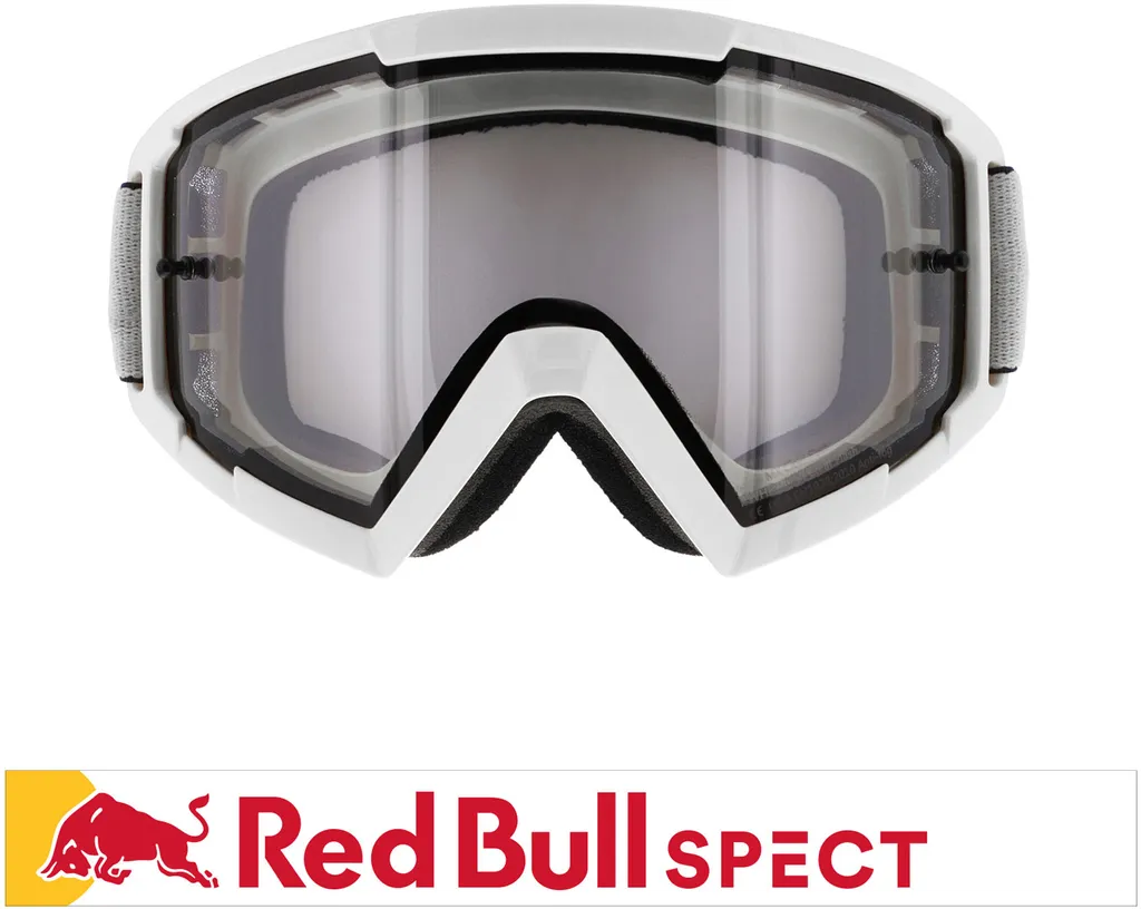 Masque de VTT antibuée Red Bull Whip 013 blanc à vision large