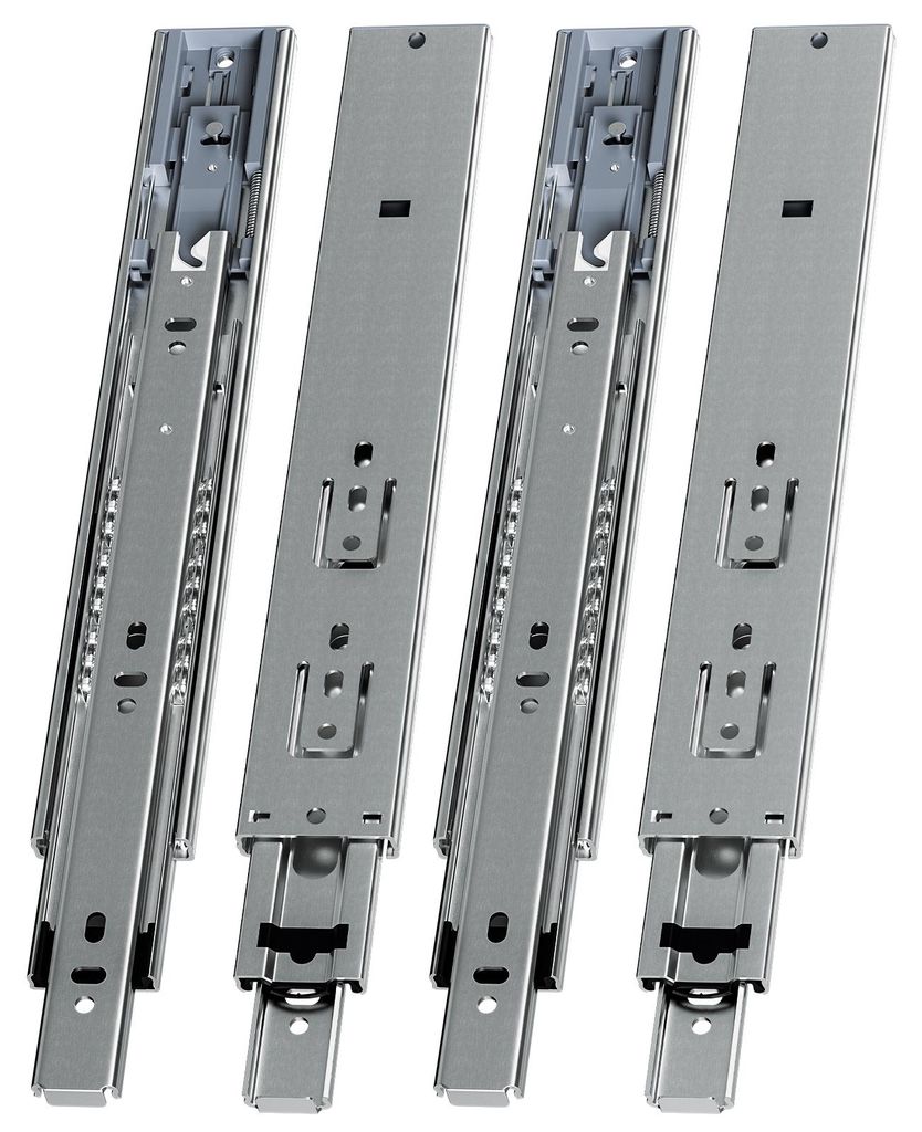 ISOISL 2 Paar Schubladenschienen 300 mm mit Dämpfung, Produktbild 