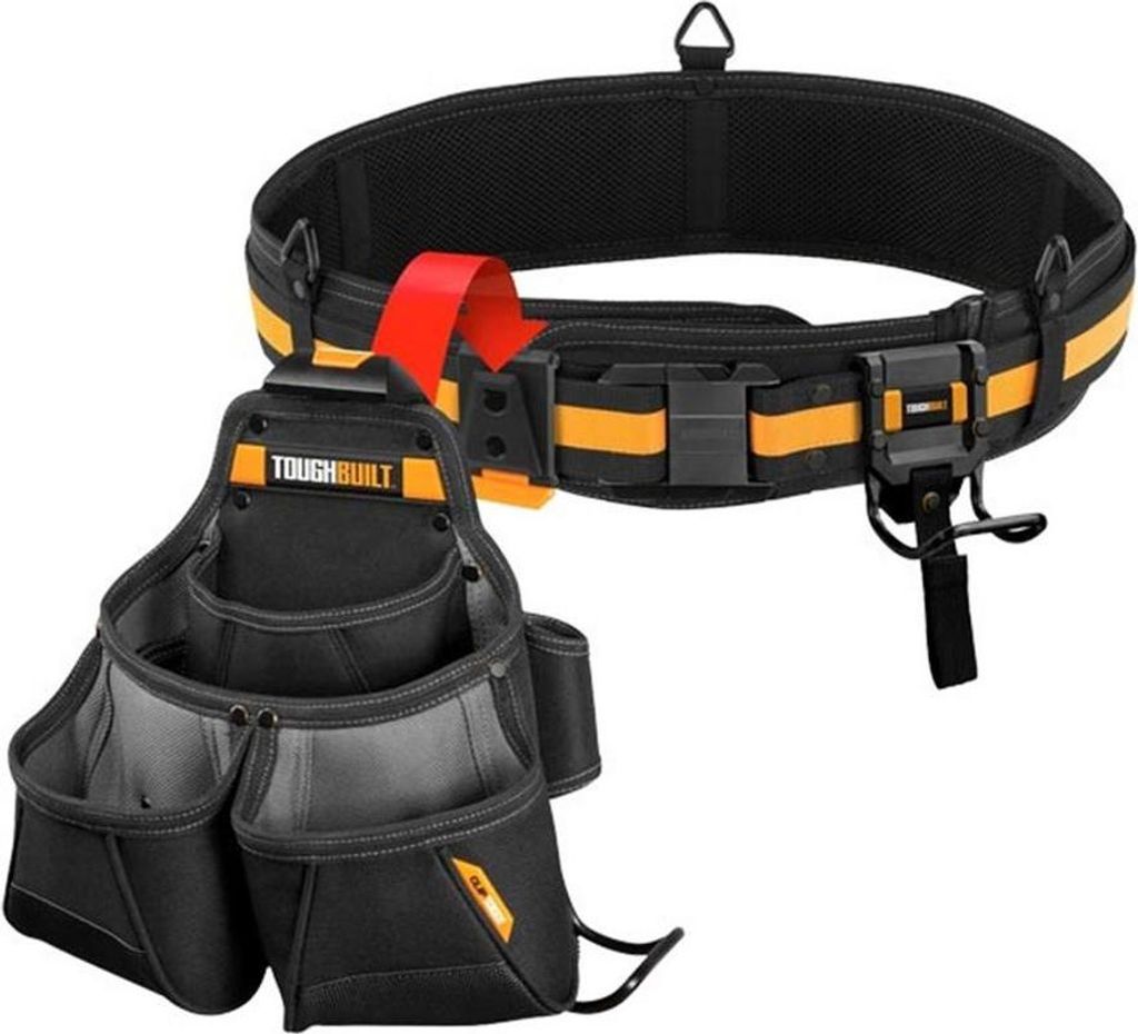 Toughbuilt - malý set opasku, velké kapsy a závěsu na Obrázek produktu 