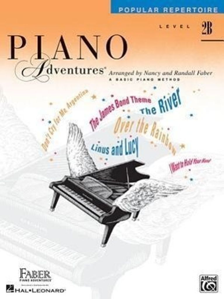 Piano Adventures: Popular Repertoire, Level 2b
