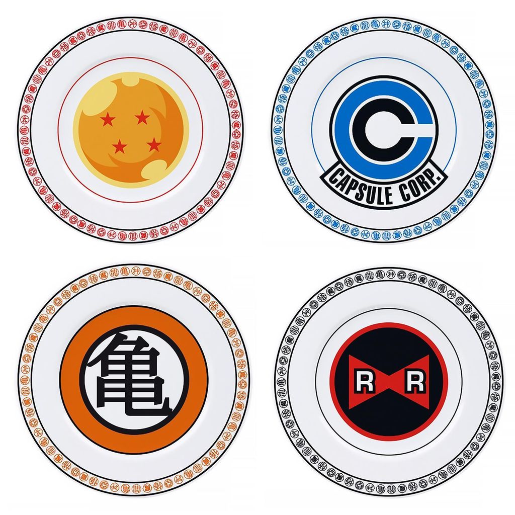 Set di piatti Dragon Ball (4 pezzi) Immagine del prodotto 