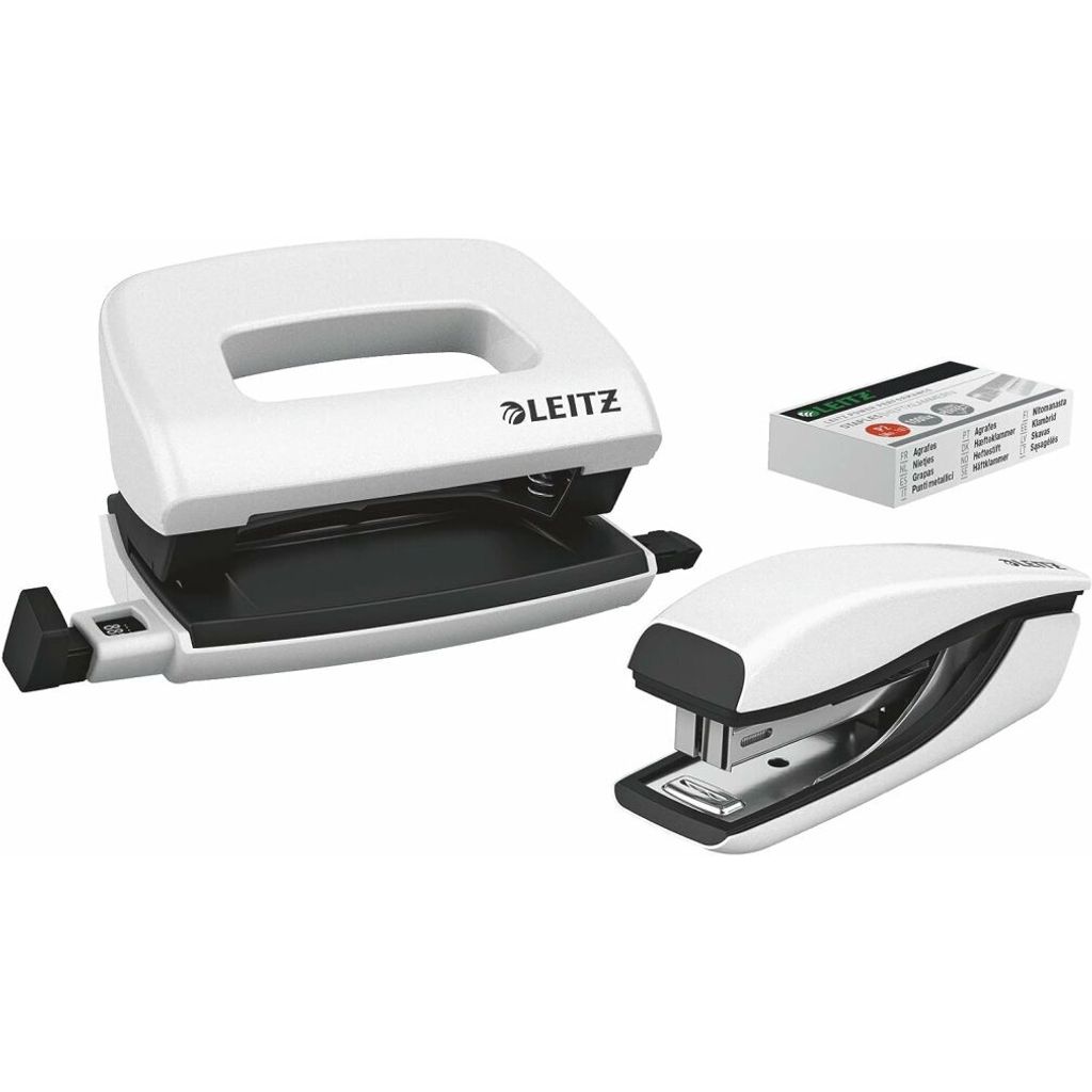 Leitz 55612001, 10 ark., Perłowy, Biały, P2, Metal, Zdjęcie produktu 