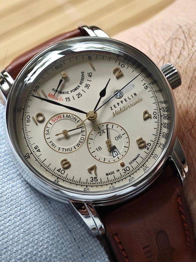 Zegarek męski Zeppelin Mediterranee 96405, 40mm Obrázok produktu 