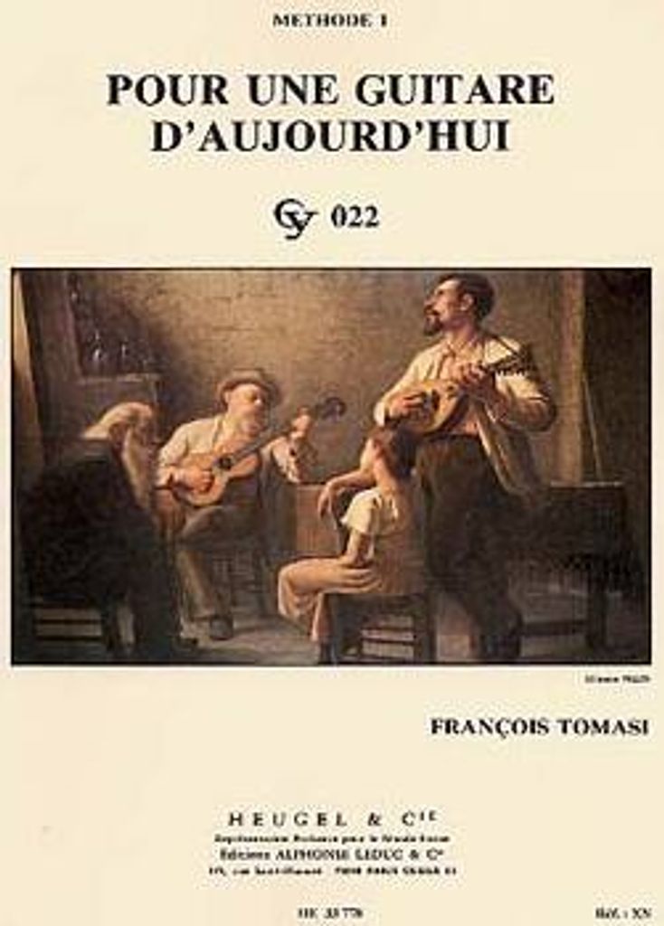 Tomasi Pour Une Guitare D'Aujourd'Hui Guitare/Volume 1 Cy022