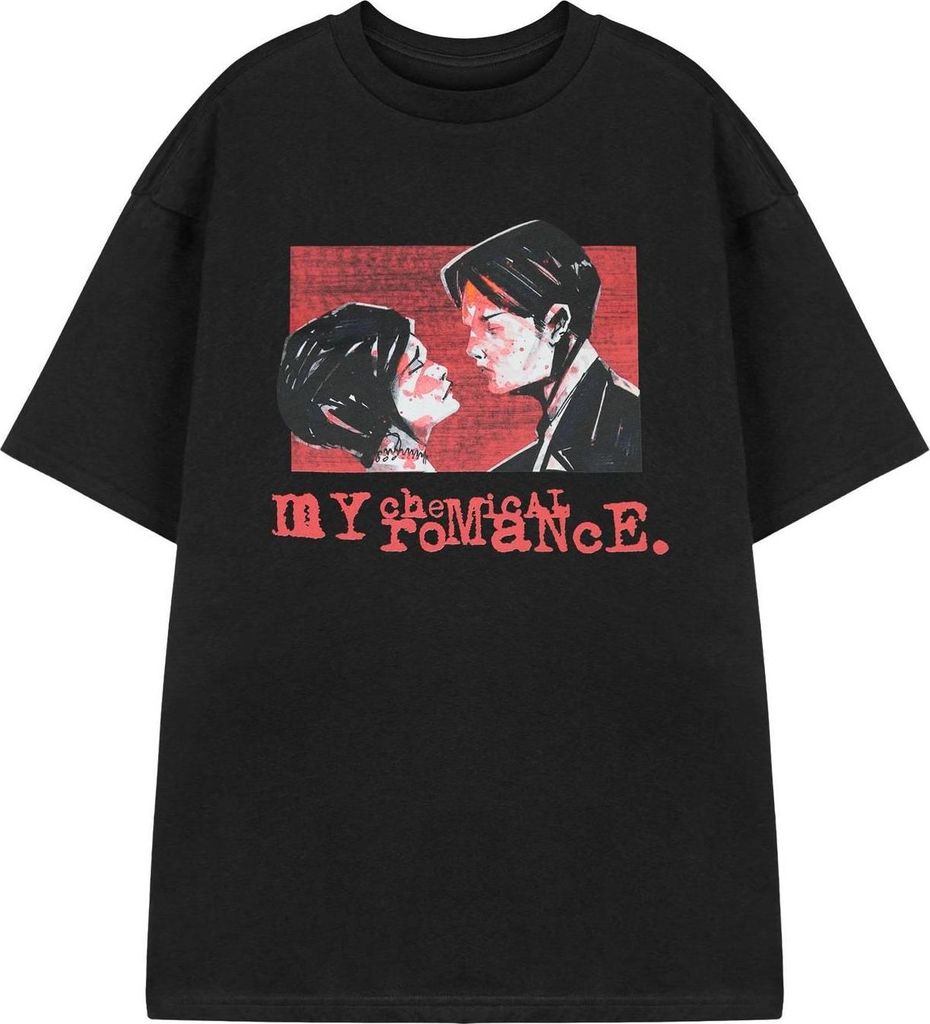 My Chemical Romance - "Three Cheers For Sweet Revenge" T-Shirt für Herren/Damen Uni kurzärmlig NS8746 (XL) (Schwarz)