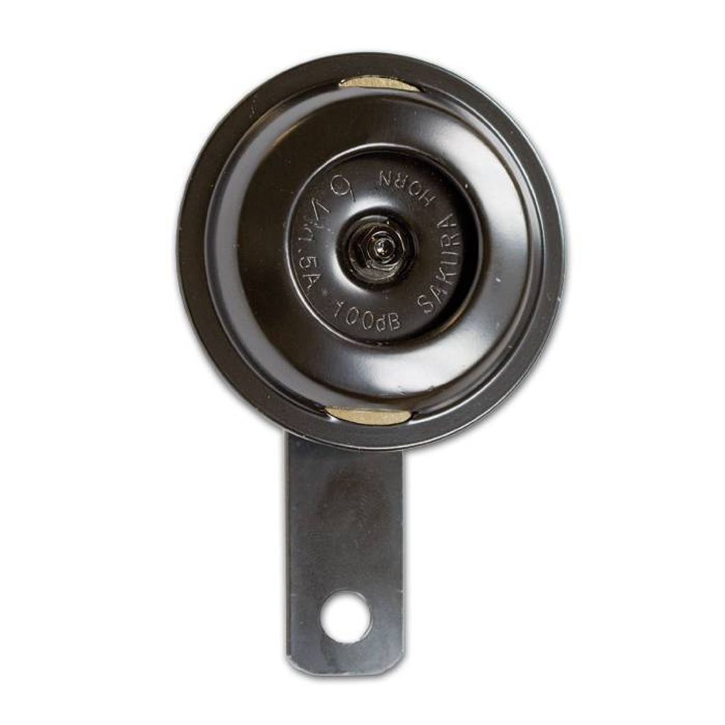 Hupe 6V Ø 70mm schwarz 100dB