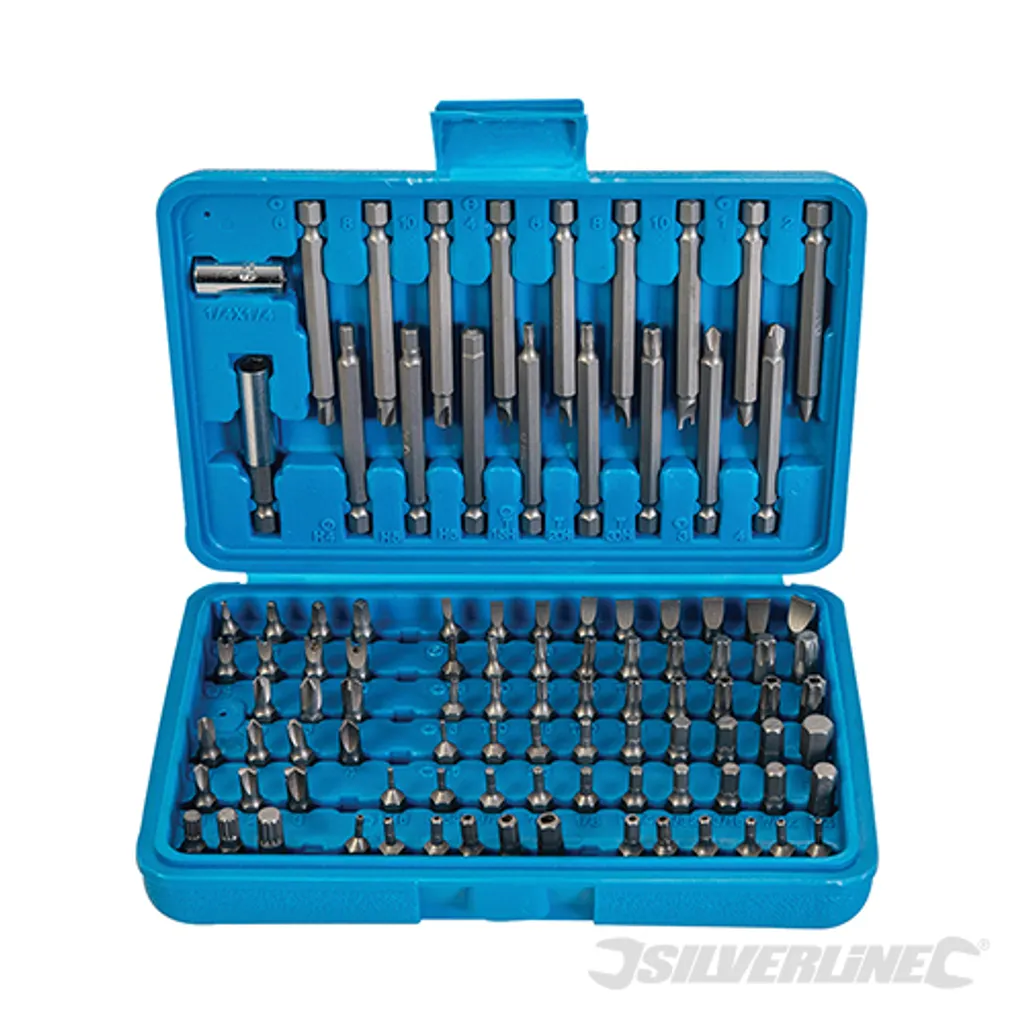 Jeu d'embouts de sécurité 98 pièces en acier chrome-vanadium durable - 3