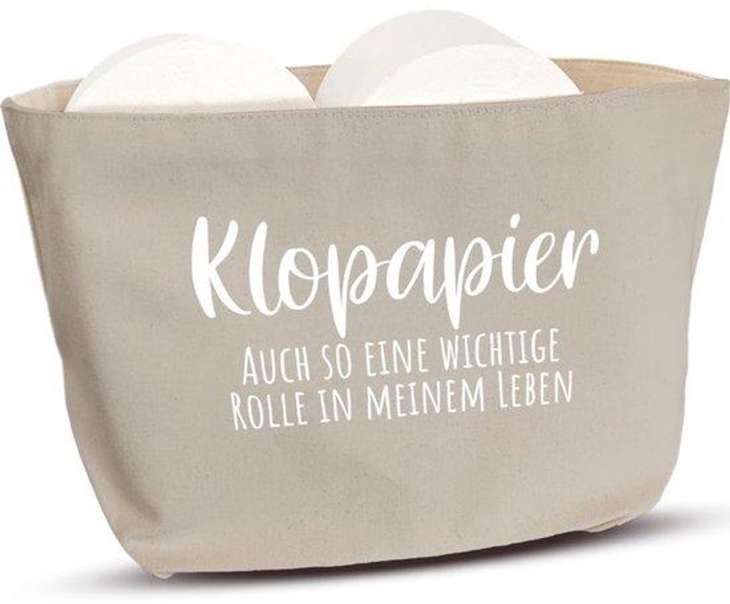 Graue Raumsparende Toilettenpapierhalter mit Beige Innenfarbe