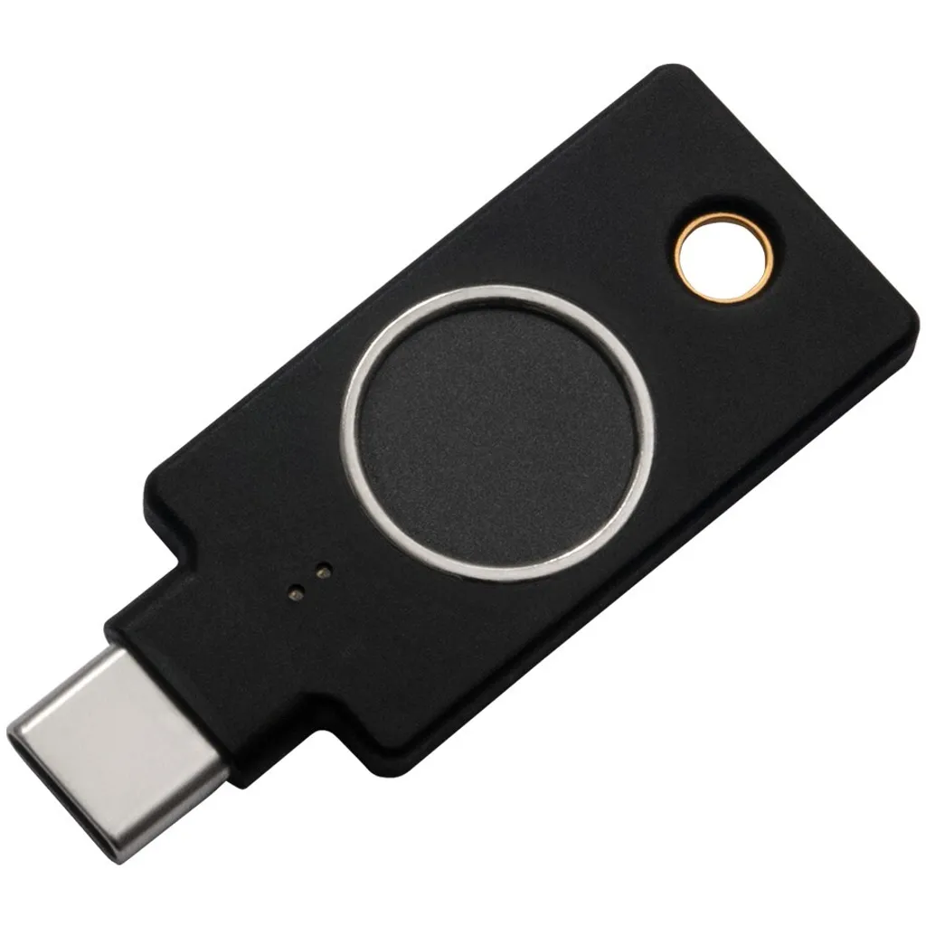 Yubico YubiKey C FIDO Clé de Sécurité USB-C pour Authentification Forte