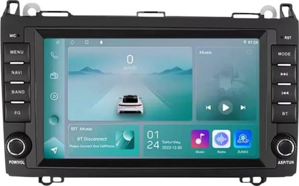 Station de navigation GPS Bluetooth pour Mercedes Classe A B