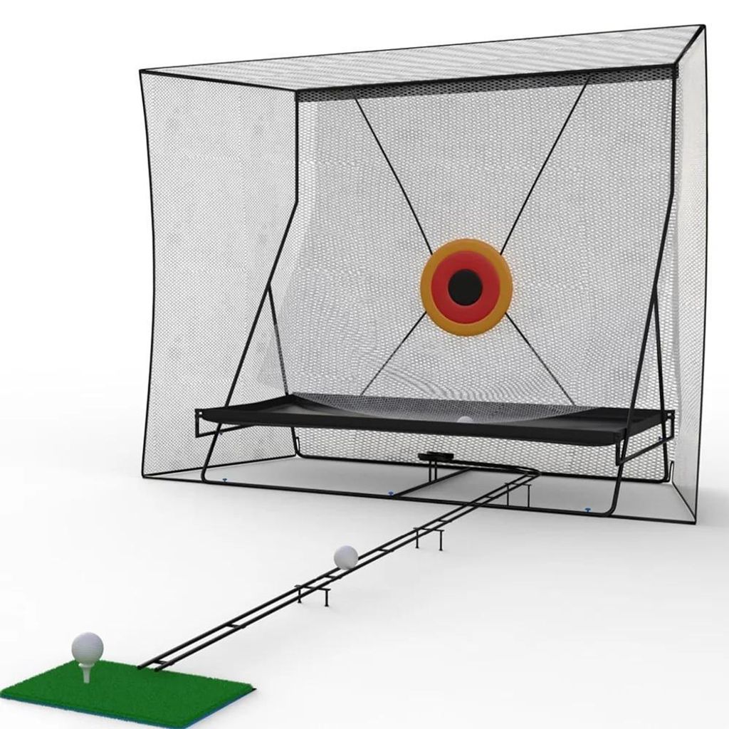 Golf Trainingsnetz 3 x 2,4 m - Schlagnetz mit automatischer Produktbild 