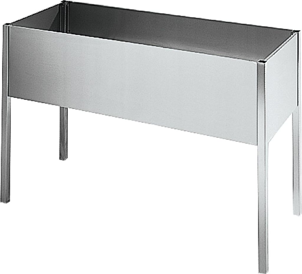 KWC AR Untergestell, SIRIUS, Edelstahl, 1040x870x518 mm, verstellbare Füße