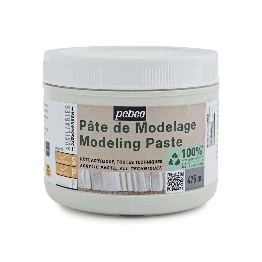 Pebeo Studio Green Modellierpaste, 475 ml Zdjęcie produktu 
