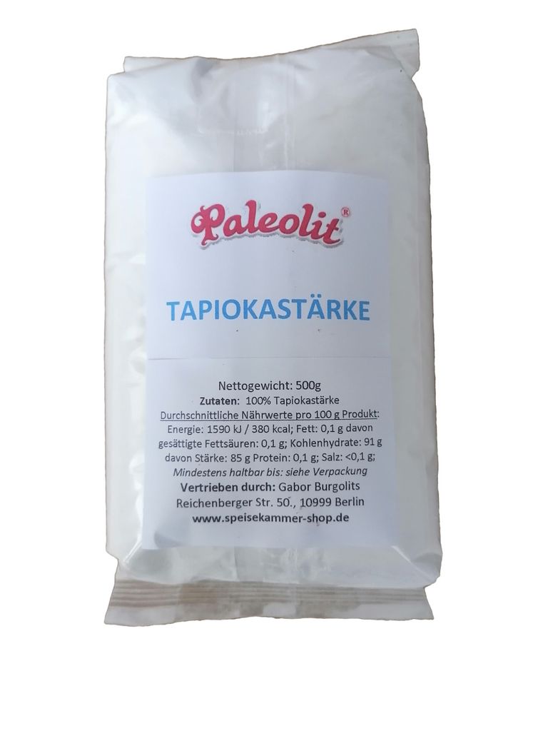Paleolit Tapiokastärke Maniokstärke 500g