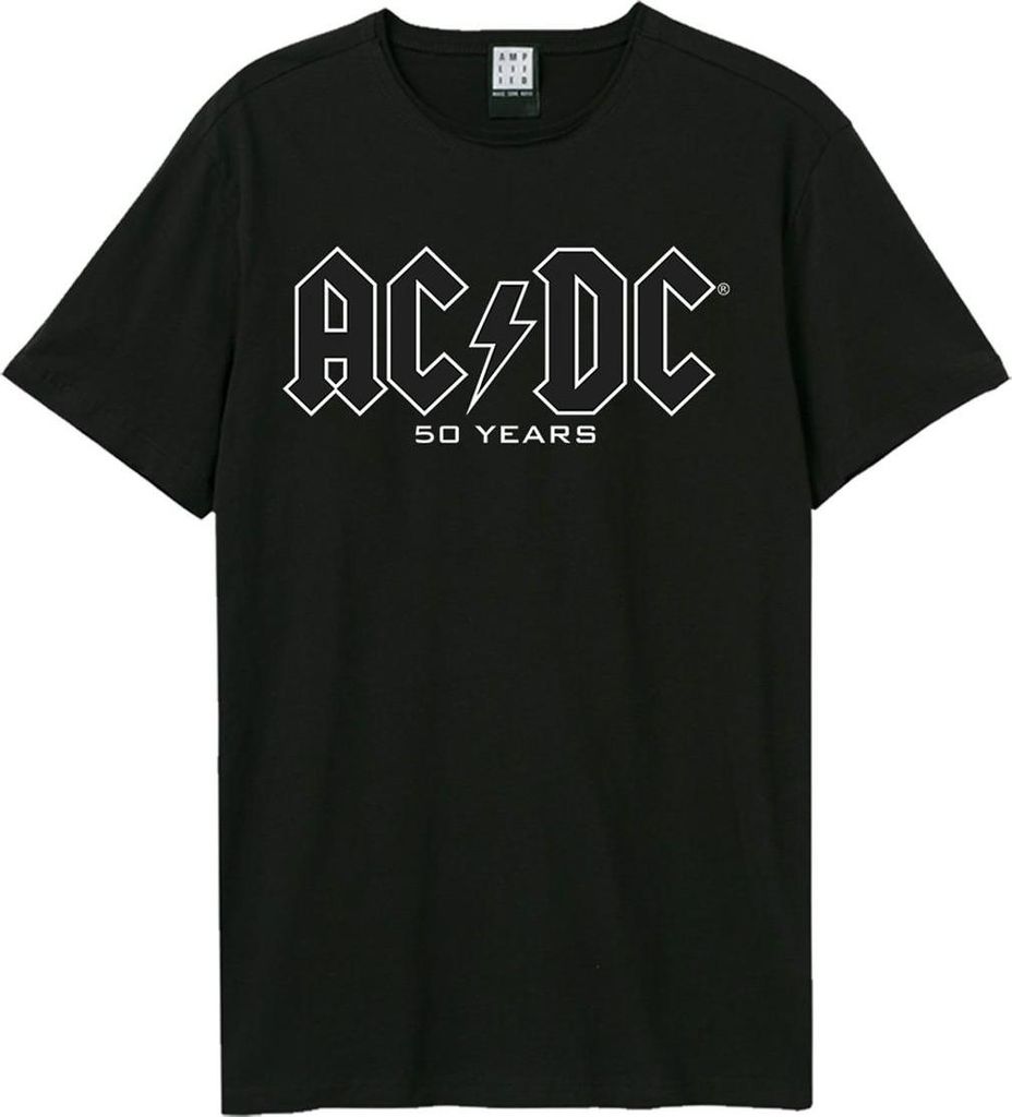 Amplified - "History Of A Tee" T-Shirt für Herren/Damen Uni GD3761 (M) (Schwarz)