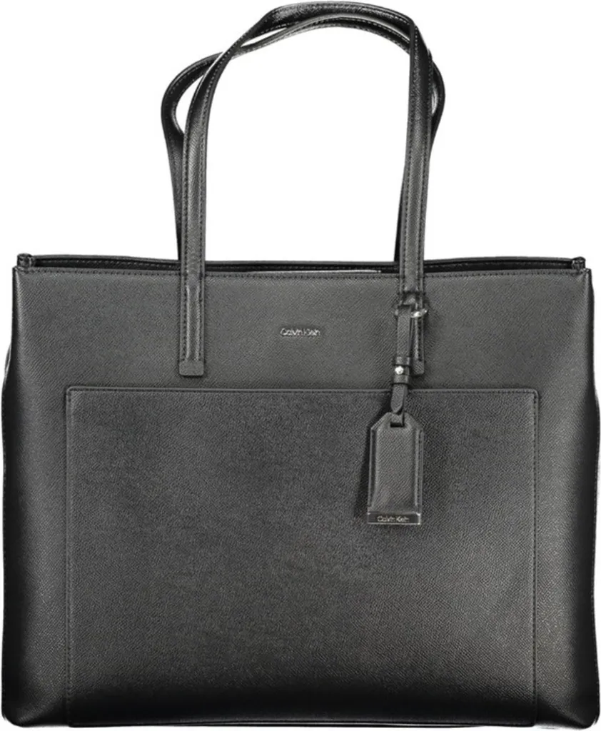 Calvin Klein k60k613086 Shopper Caviar Nera - Recensioni e Prezzo