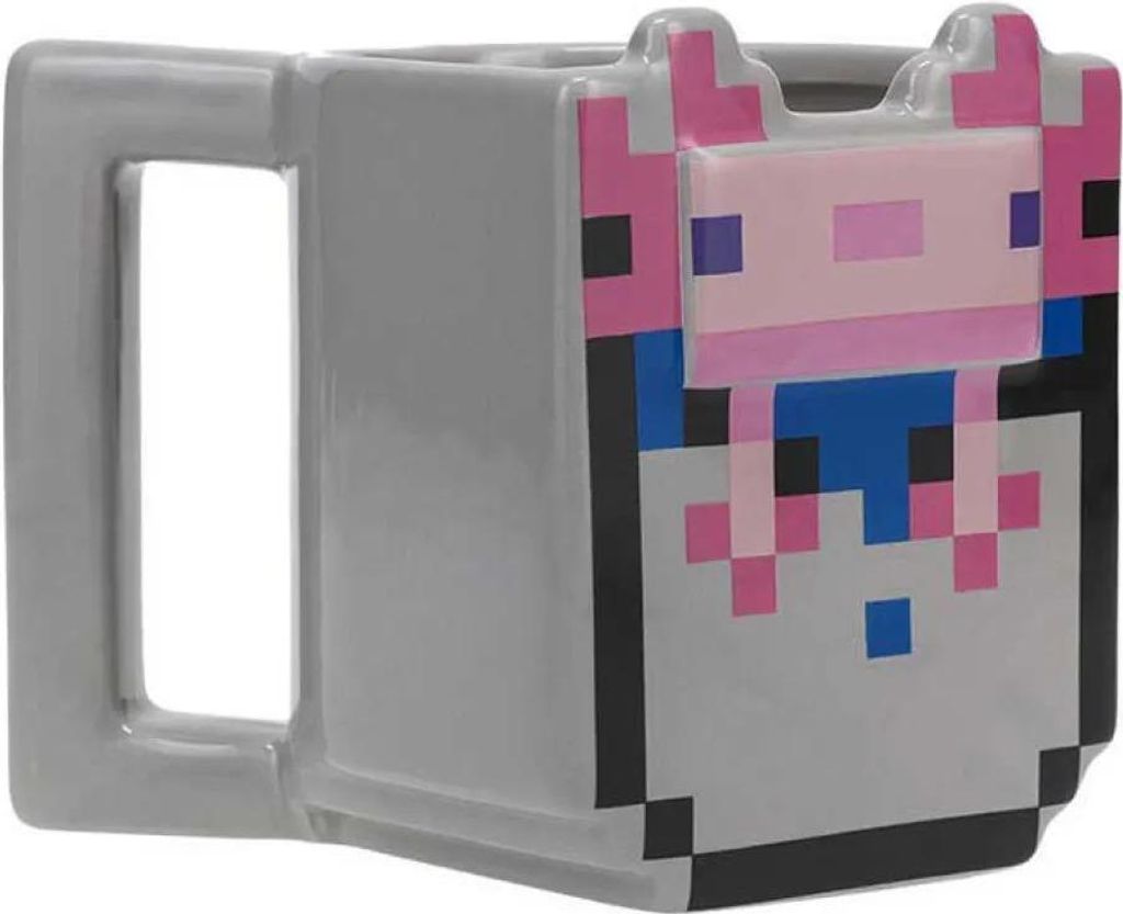 Paladone PP11368MCF Tasse mit Axolotl-Muster, Minecraft Produktbild 