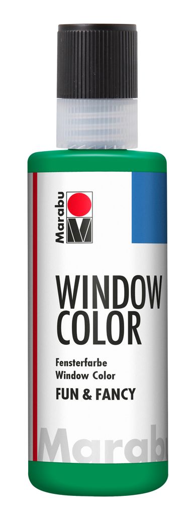 Marabu 0406 04 067 Window Color fun&fancy, Saftgrün 067, 80 Immagine del prodotto 