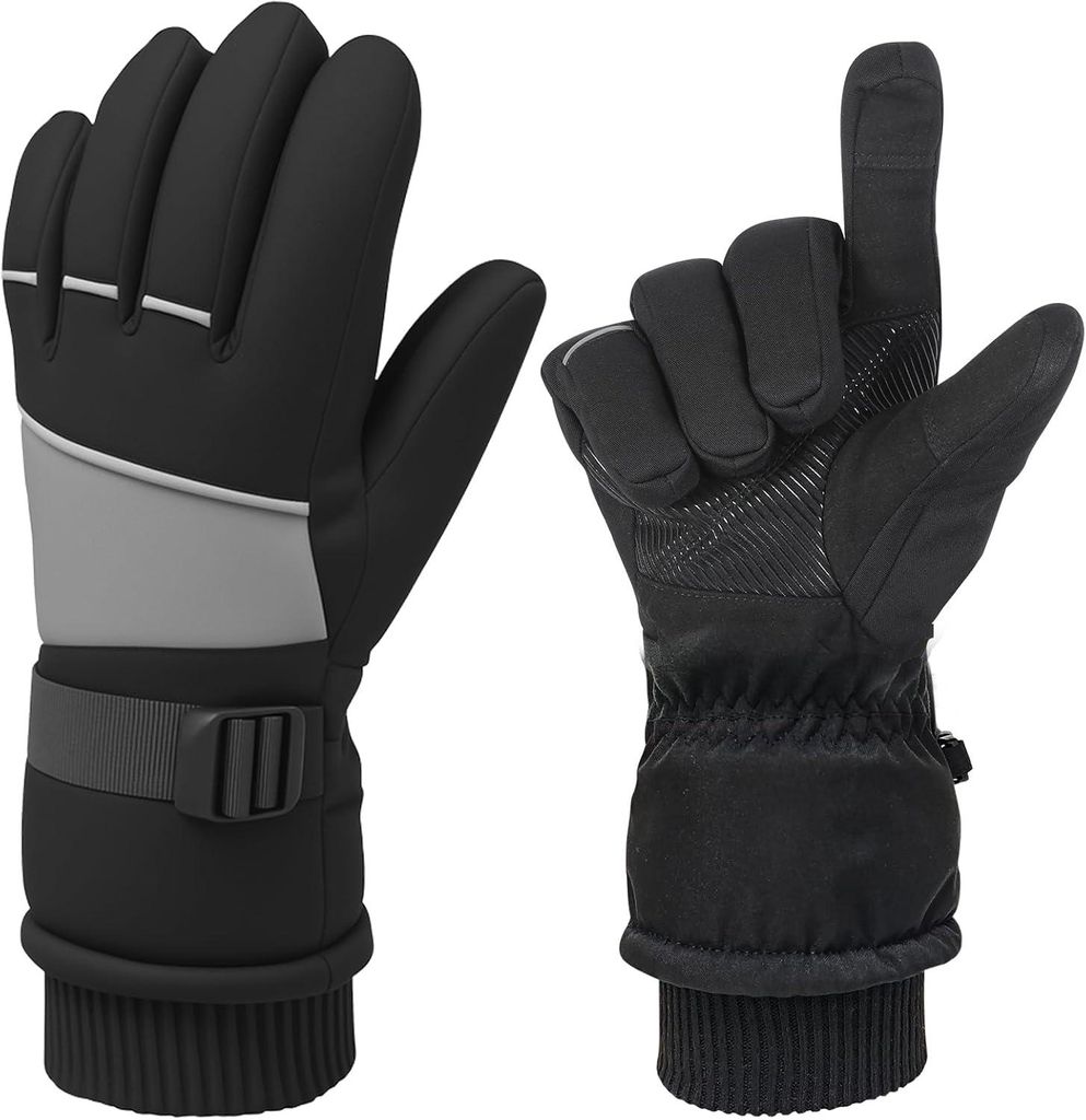 Winterhandschoenen voor skiën, thermisch, waterdicht, warm, Productafbeelding 