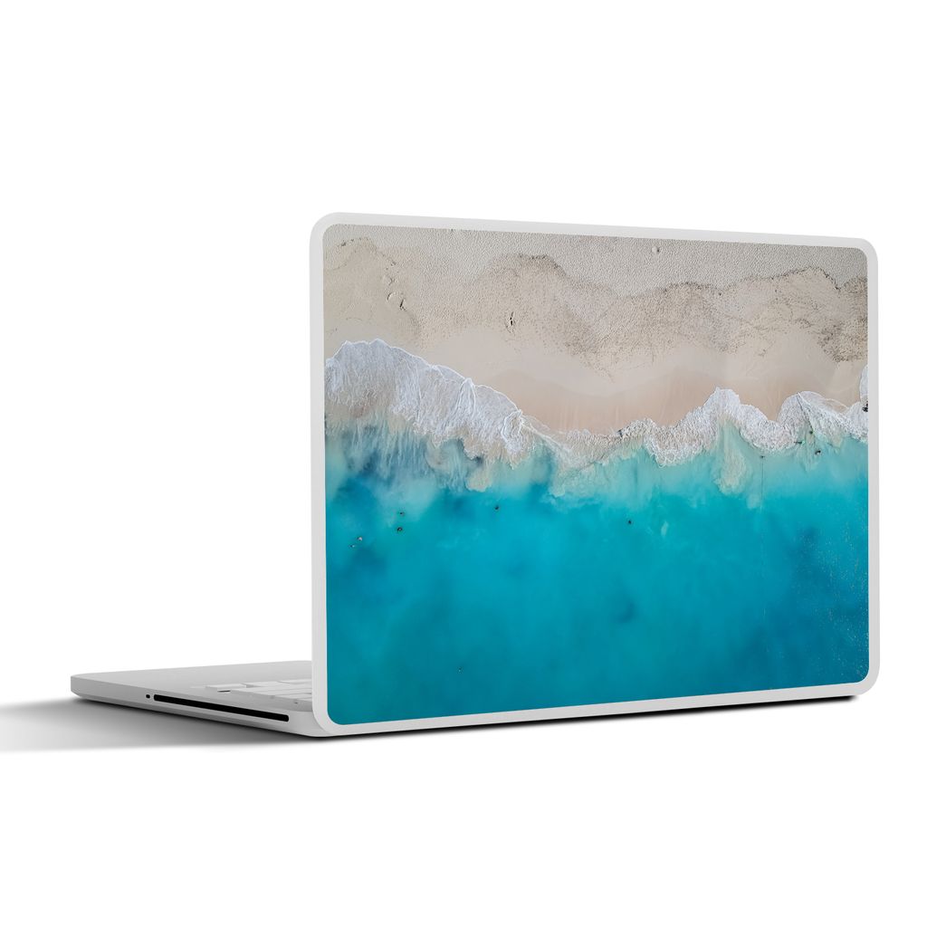MuchoWow Laptop Aufkleber Sticker Cover Meer - Strand - Sommer 36.5x27.5 cm - Laptop-Sticker
