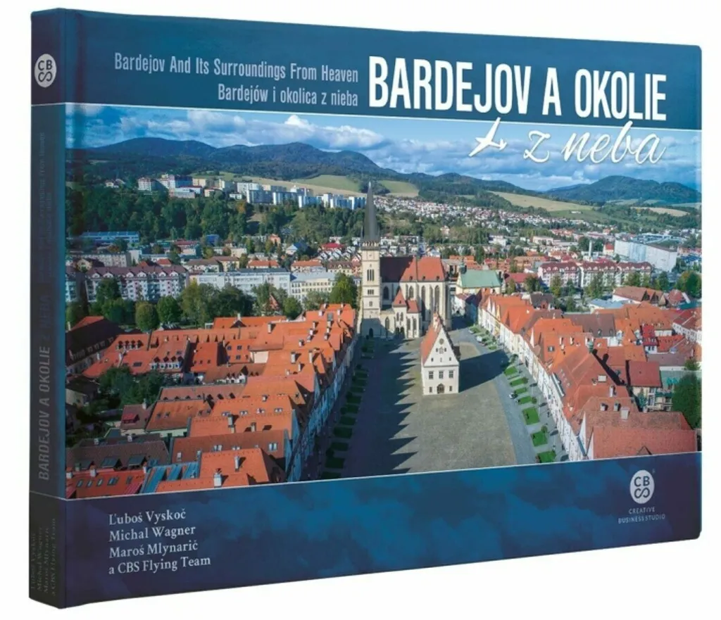 Explorez Bardejov a okolie z neba sans voyager grâce à ce livre photo