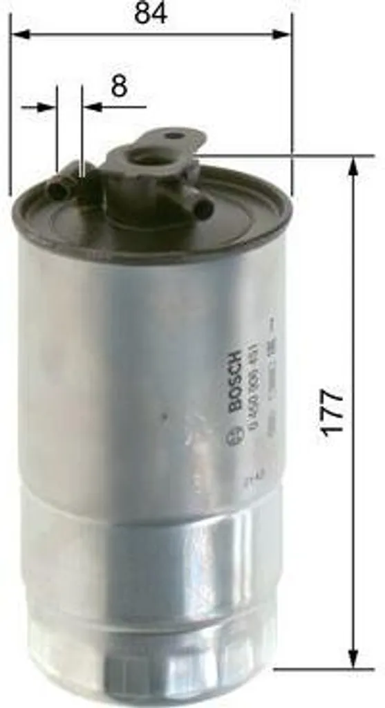 Filtre carburant Bosch 0450906451 : stoppez les impuretés de votre moteur