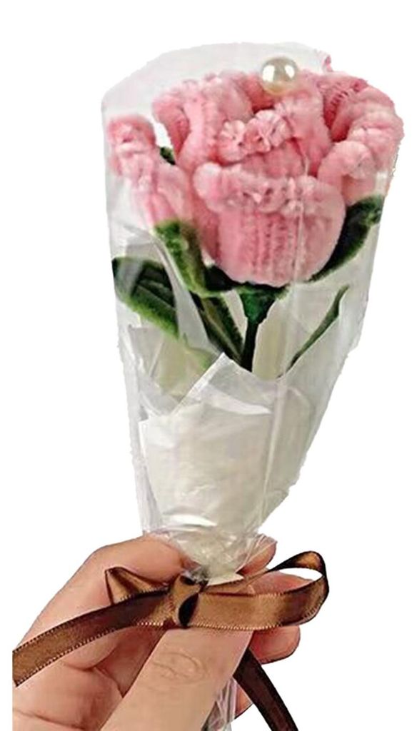 Künstliche Blumen, langlebig, verwelken nie, handgefertigte gedrehte Stäbe, Seidenblumen, realistische künstliche Blumenarrangements, Heimdekora...