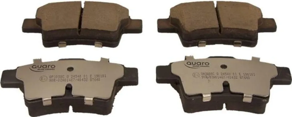 Paire de Disques de Frein Arrière pour Citroën C4 Picasso Quaro Silver