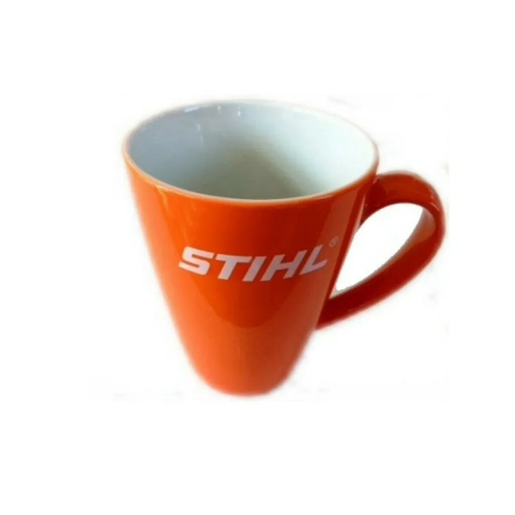 Mug STIHL incassable en porcelaine durable, tasse orange facile à nettoyer - 2