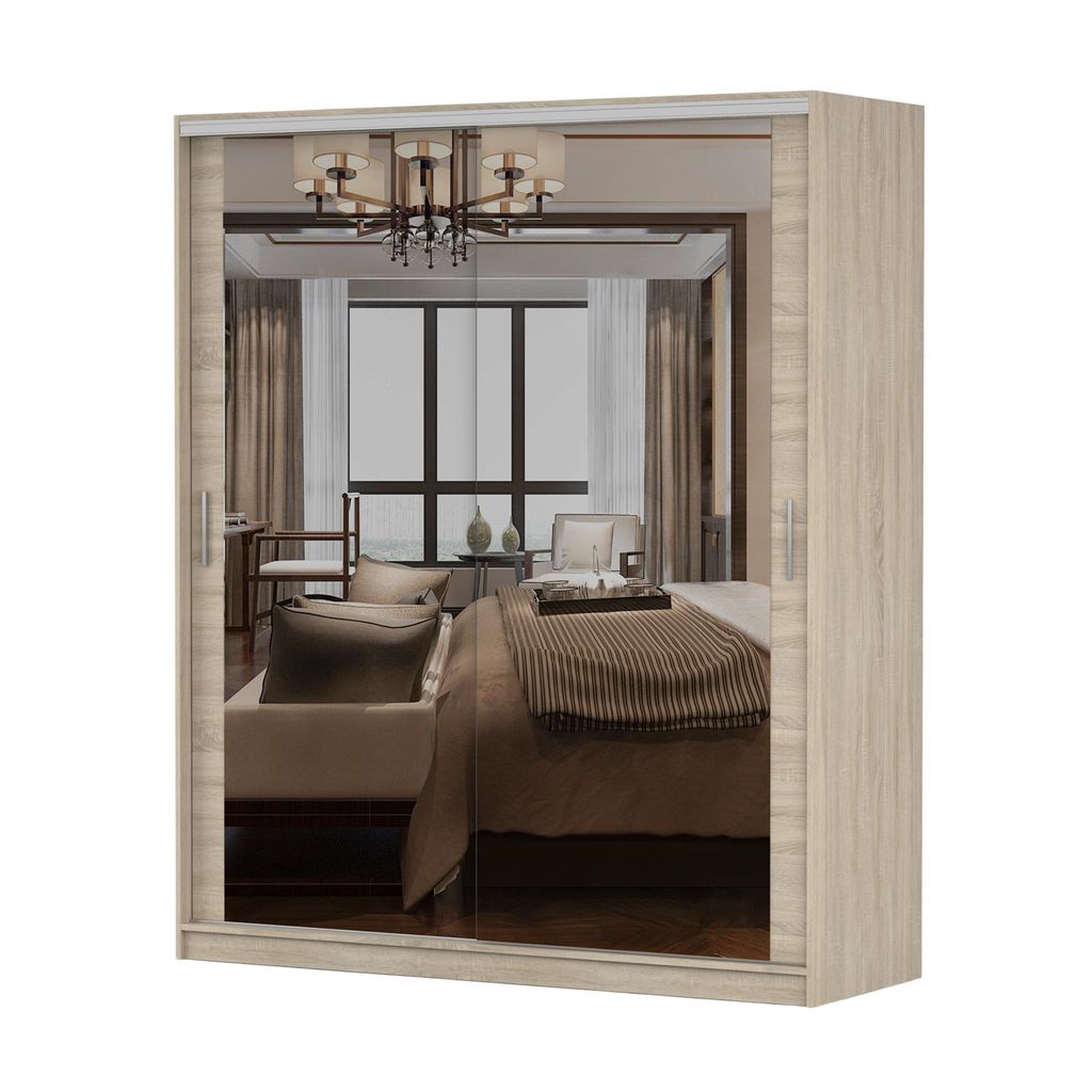 Schwebetürenschrank TOKYO M, Schlafzimmer Kleiderschrank  Produktbild 