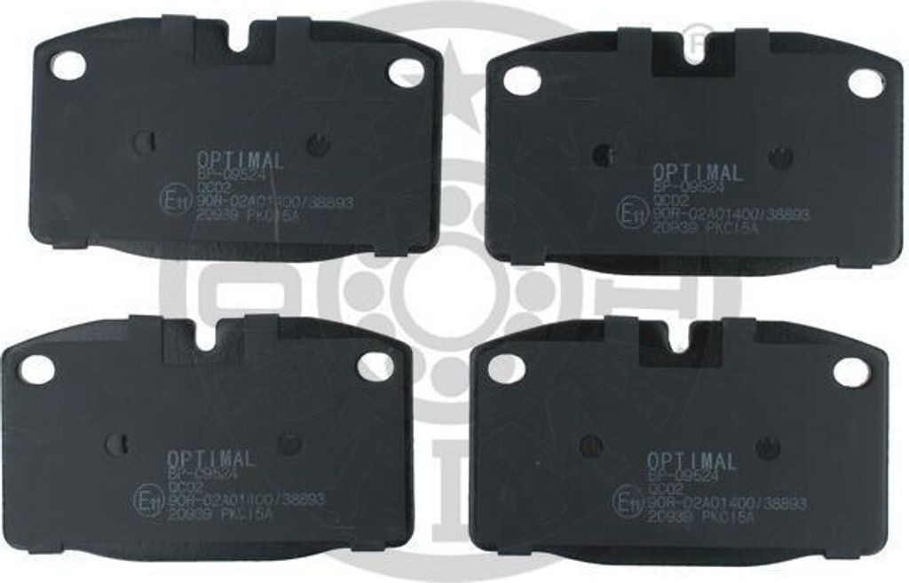 OPTIMAL Bremsbeläge Satz Vorne Bremsklötze für OPEL Kadett E CC (T85) BP-09524