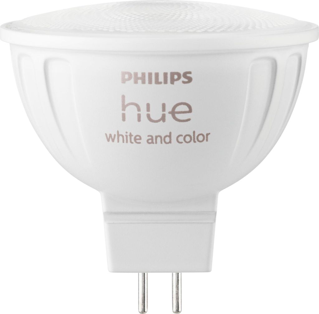 Philips Hue LED Lampe MR16 400lm White Color Amb. Produktbild 