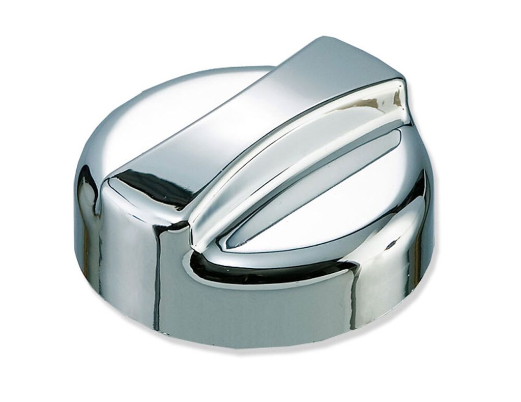 Drehexcenter-Kappe neutral - rund 44 mm x 30 mm hoch - Produktbild 2
